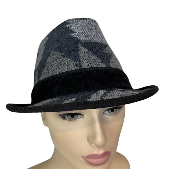 Grace Designed In Tokyo Women\'s Ladies Girl\'s Wool Fedora Hat Adjustable main image 2
